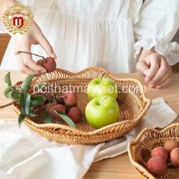 Khay Đựng Đồ Mây Tre KDMT008